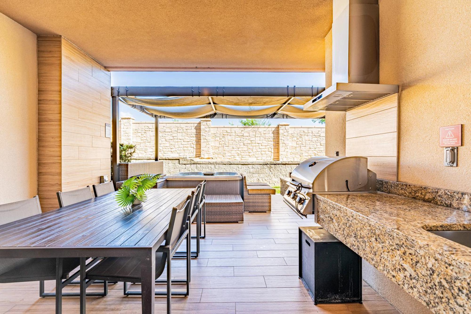 Private Hot Tub Bbq Grill At Magic Village Views Orlando Kültér fotó